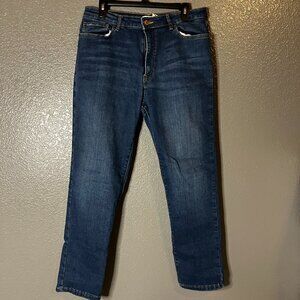 Forever 21 Women’s Blue Skinny Jeans Size 21 High Rise Stretch Denim